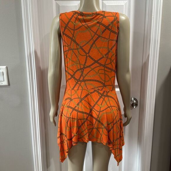 MICHAEL KORS HANDKERCHIEF HEM TANK TOP - Picture 6 of 9